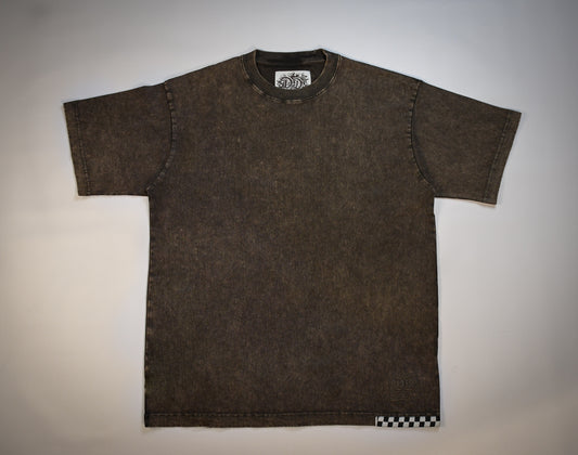 Gray/Brown T-Shirt Plain